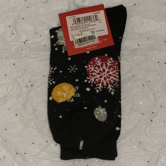 Charter Club Christmas Socks - Picture 2 of 2